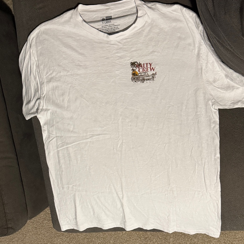 Salty Crew White Tee size XL